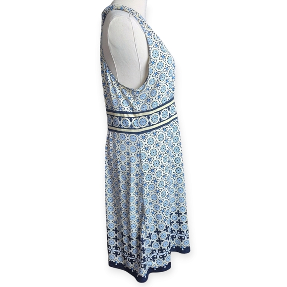 Max Studio Sleeveless Print Mini Summer Dress Womens Size Large - Picture 5 of 8